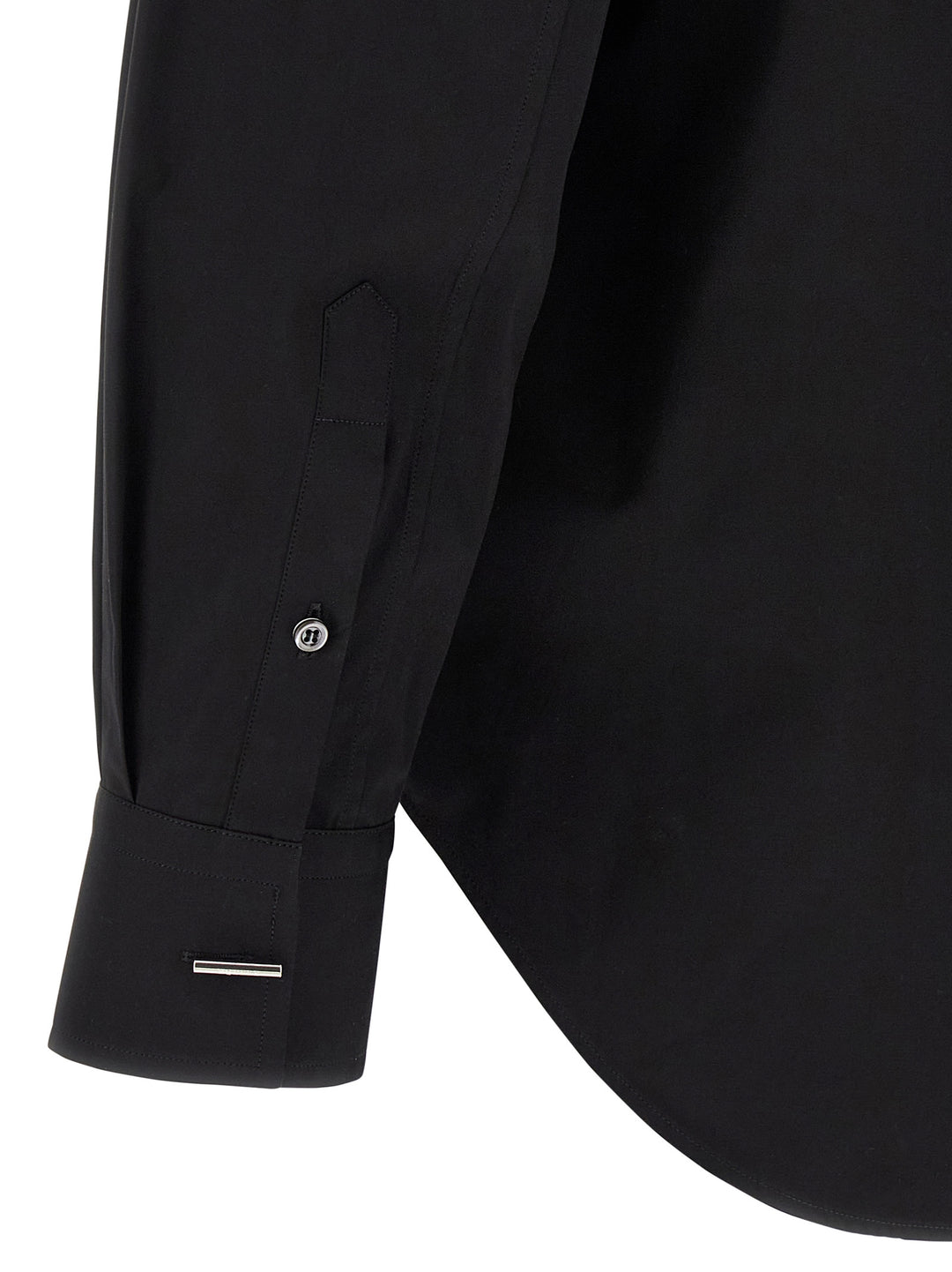 Mcqueen Logo Embroidery Shirt Camicie - Nero | 97146f7c4fb999acdd6f3ab3599e417f9531281d