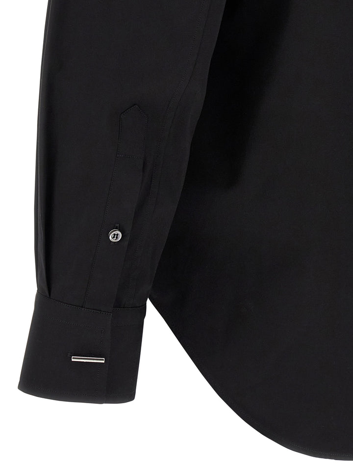 Mcqueen Logo Embroidery Shirt Camicie - Nero | 97146f7c4fb999acdd6f3ab3599e417f9531281d