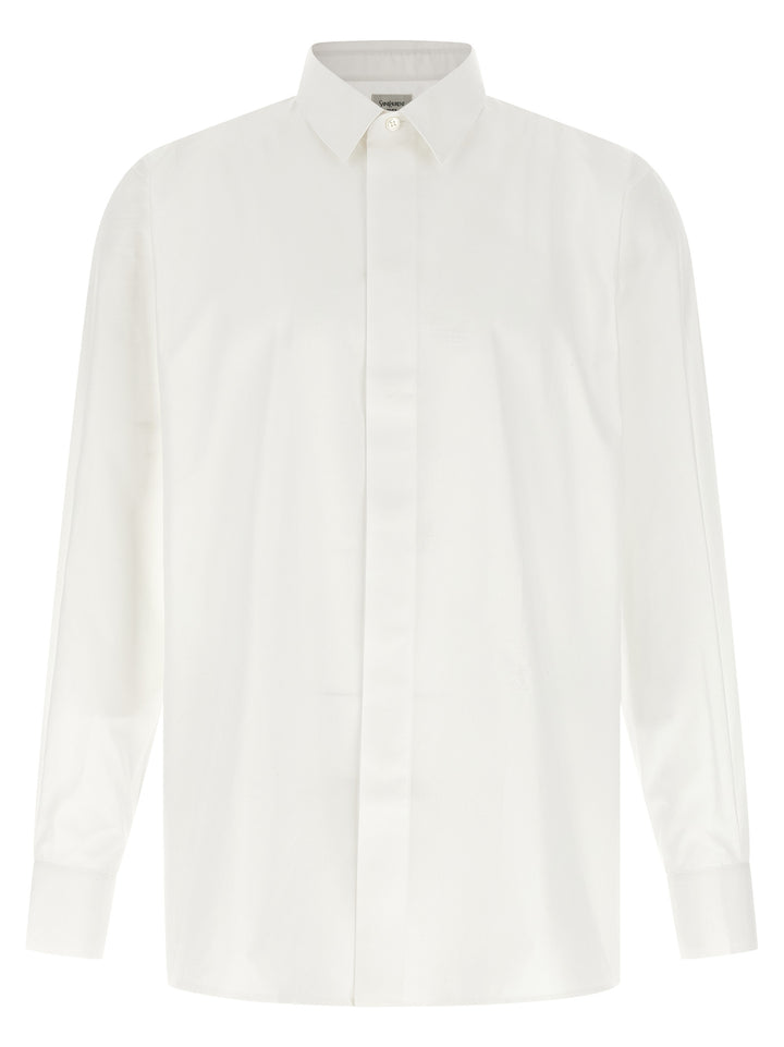 Saint Laurent Cassandre Camicie - Bianco | 000a6de84cdf9f37e1dcaf75277a5b6ad53cd94c