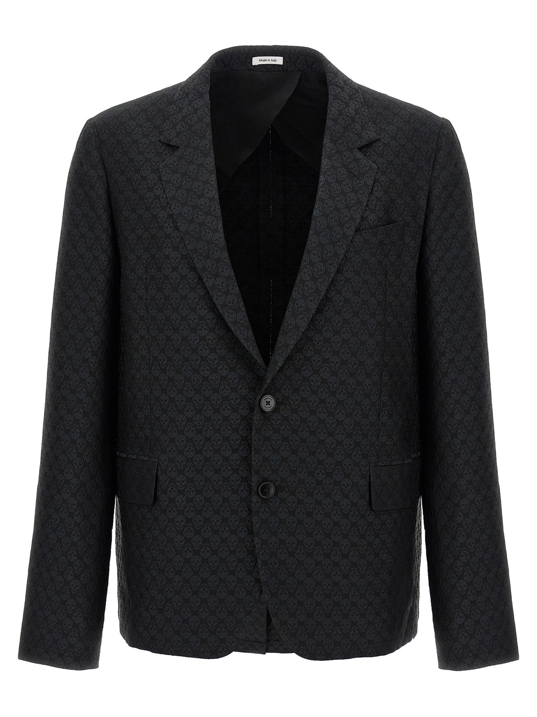 Mcqueen Skull Blazer - Nero | 4494f5a8448a00f8e3d9d04ec6e54d653f03da65
