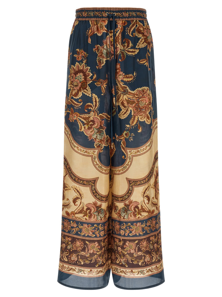 Zimmermann Aster Pantaloni - Multicolor | 9fa9b057fab569600c8a448b1c2ef3a581884e2d