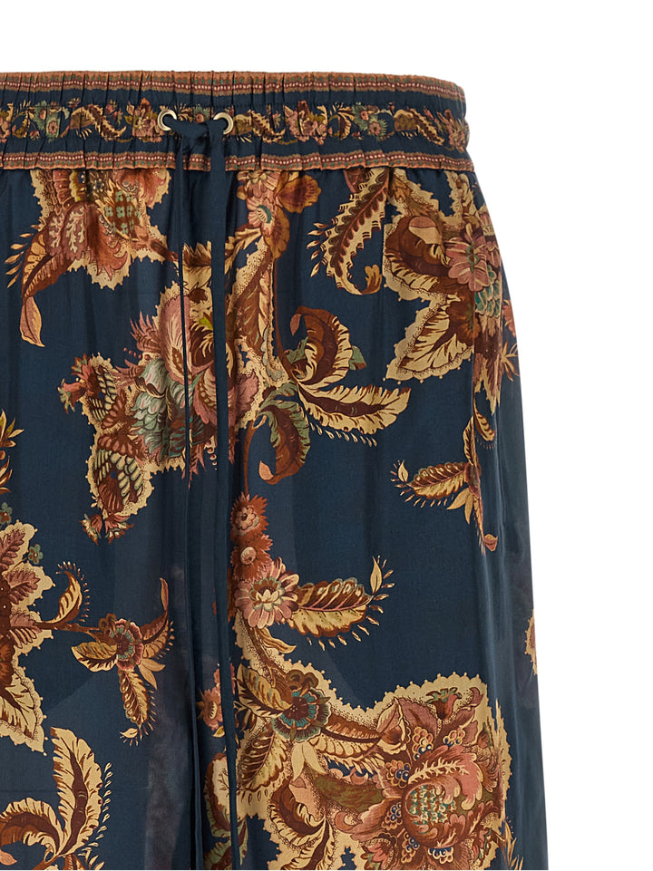 Zimmermann Aster Pantaloni - Multicolor | 2a96bce2433b855ad58e23a711ea21d9bd23b2e8