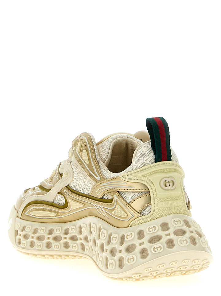 Gucci Gucci Cub3d Sneakers - Oro | b94d85d38b8d90754d385c9661204aaf38a93750