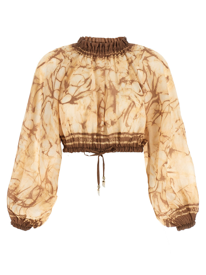 Zimmermann Indra Top - Beige | c660e492fbf57e71fad865b842a99cfdd83fae50