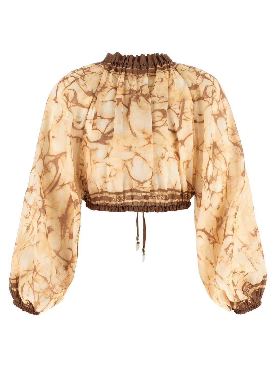 Zimmermann Indra Top - Beige | 428b8afe8a6ab284c36487086ed3be7612dd7d8c