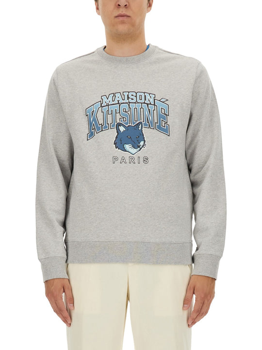 Sweatshirt With Logo Print