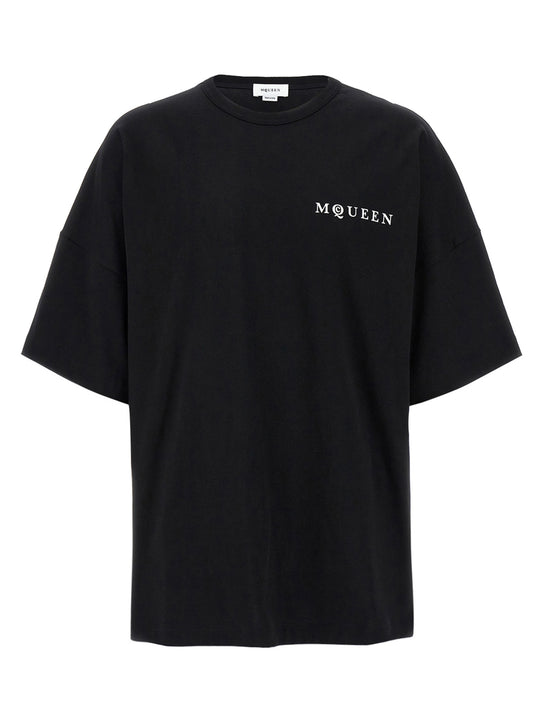 Mcqueen T Shirt Bianco/Nero