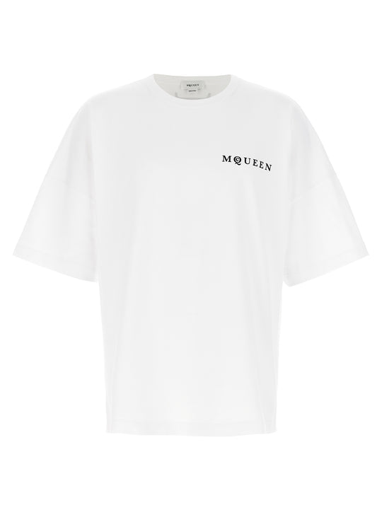 Mcqueen T Shirt Bianco/Nero