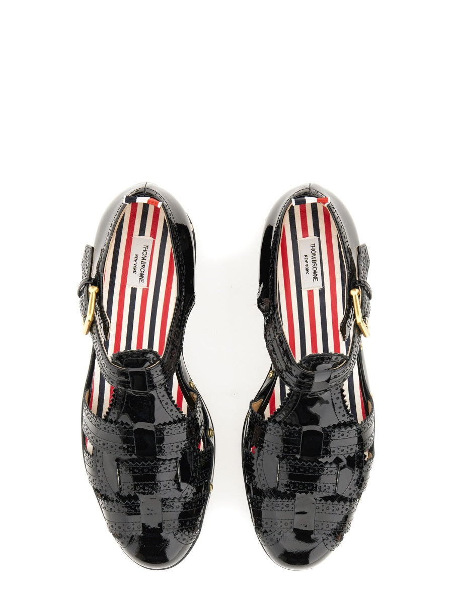 Thom Browne Sandali - Nero | Wanan Luxury