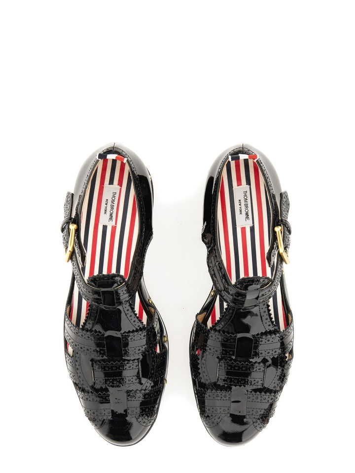 Thom Browne Sandali - Nero | Wanan Luxury