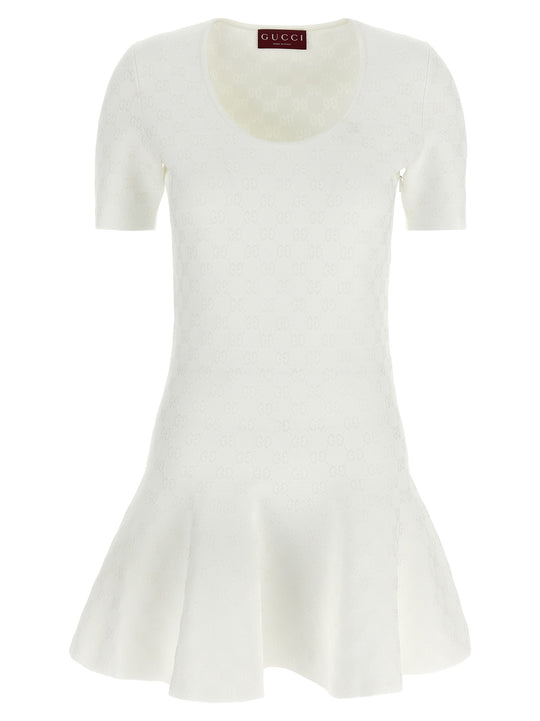 Gg Dress Abiti Bianco
