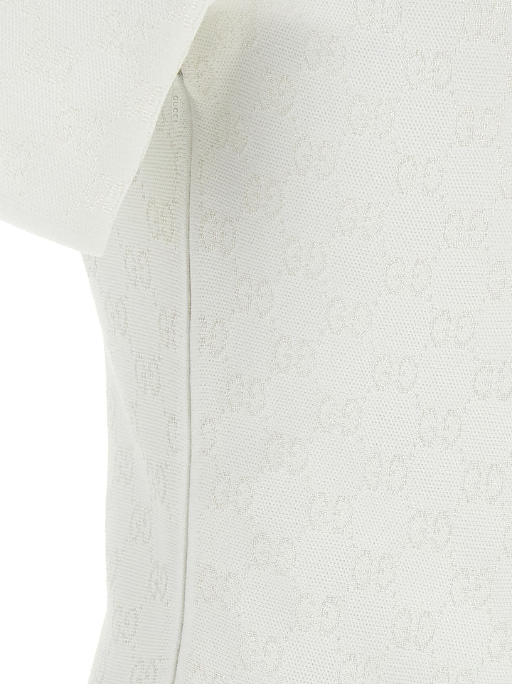 Gucci Gg Dress Abiti - Bianco | 13ec27e457ae4a98c7be29a65bee9f3037800cca