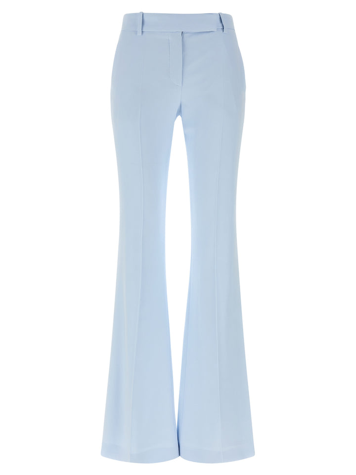 Mcqueen Flared Leg Pantaloni - Celeste | 7575db9e7b4b65718e72f002eaff45fff81e6616