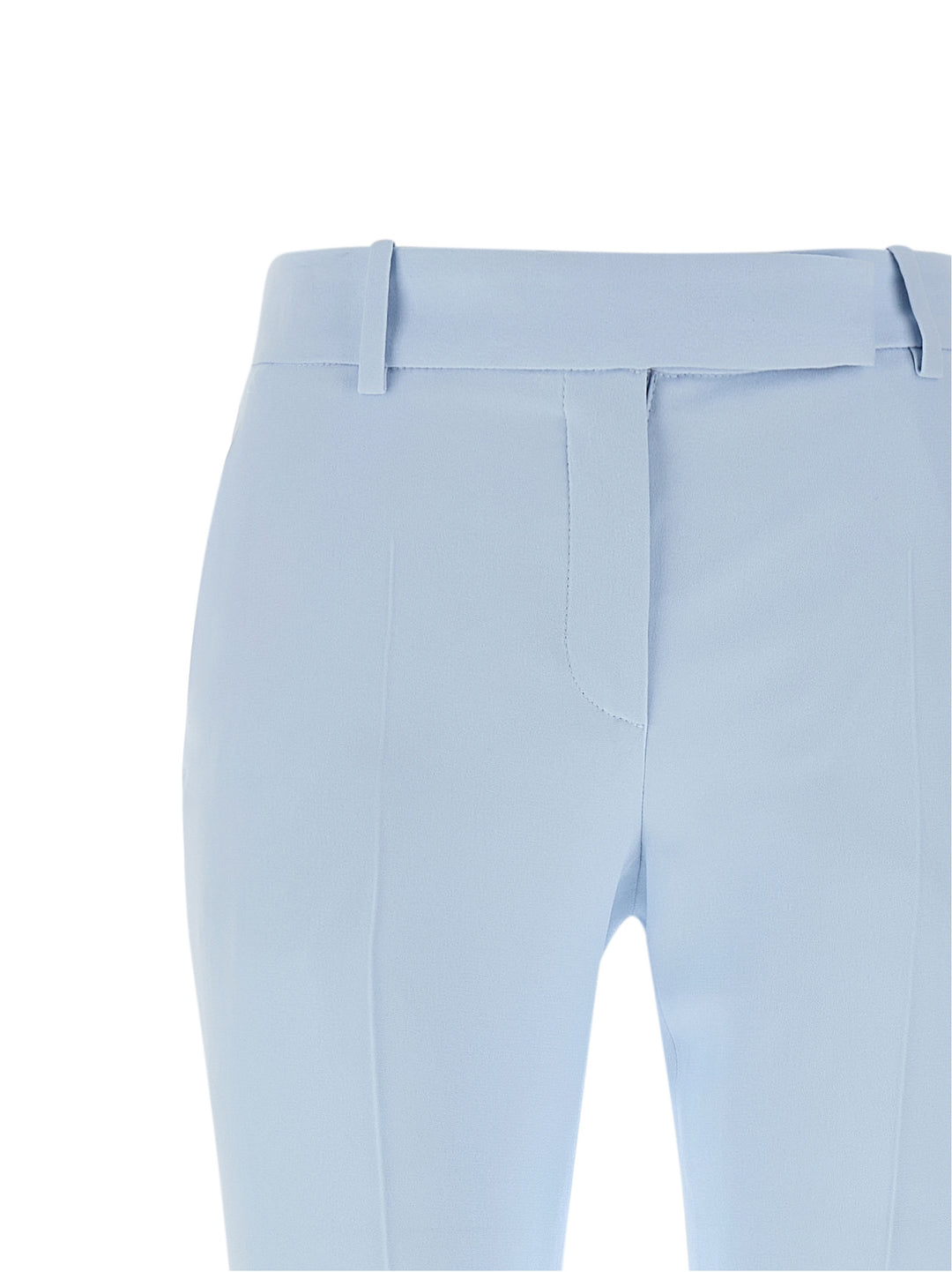Mcqueen Flared Leg Pantaloni - Celeste | b99f85e31406b2acd5287fd65cfdbf2b75d7ffcf