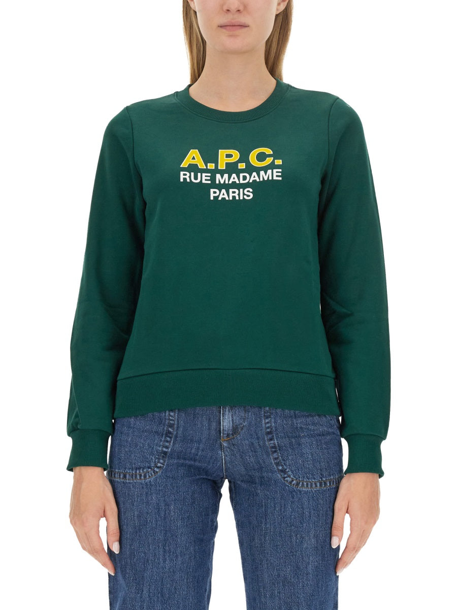 A.P.C. Felpe - Verde | Wanan Luxury