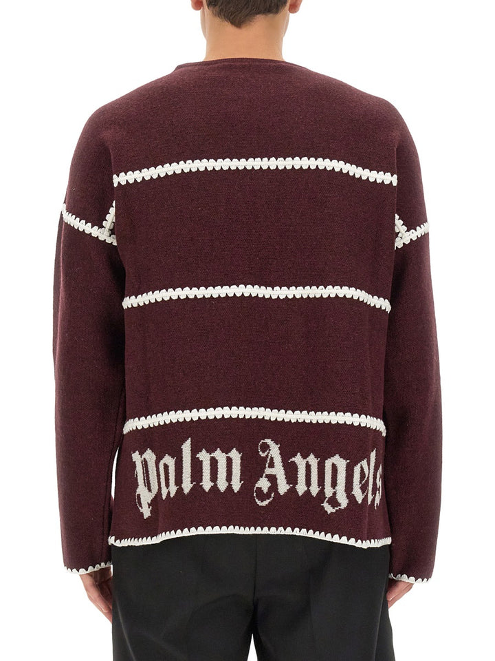 Palm Angels Maglioni - Bordeaux | Wanan Luxury