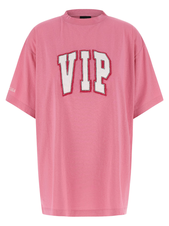 Balenciaga Vip Team T shirt - Rosa | 8efb5784d17ed62f6fa6fa4baa77ccab14bee2a4