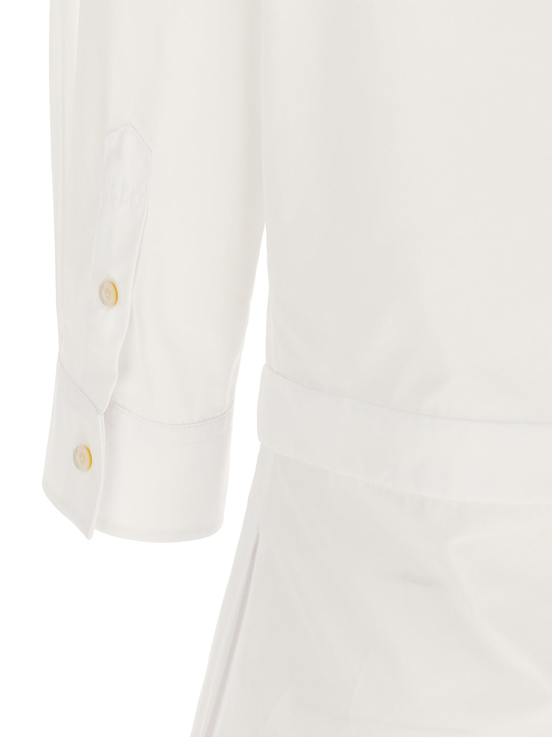 Gucci Morsetto Chemisier Dress Abiti - Bianco | 52665cae90e2c446f655ecd2729d2929a7f83ab3