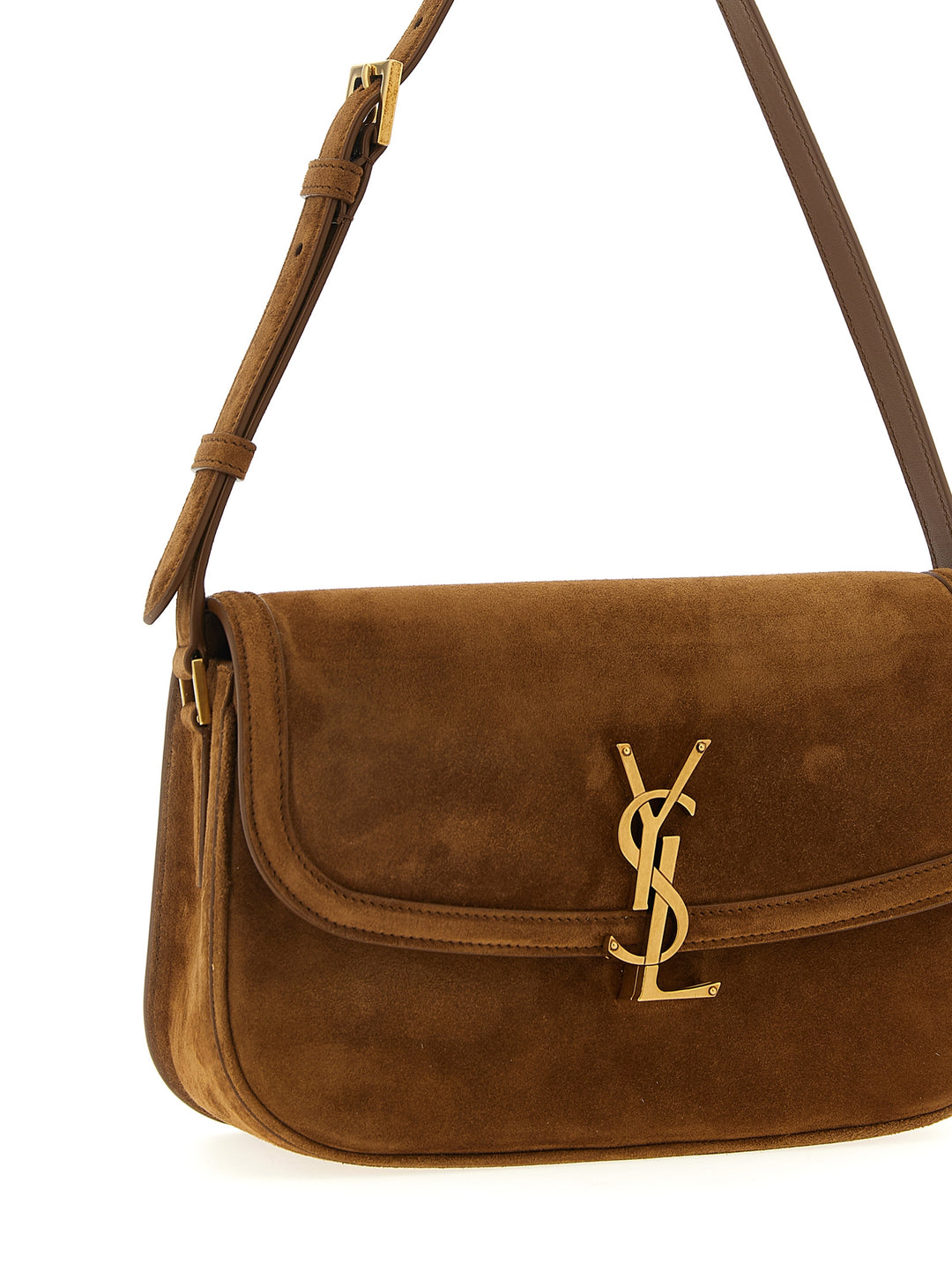 Saint Laurent Solferino Borse a Spalla e Tracolla - Marrone | 0fa3b5bf22bc7a4700aed9e1966821d5dc0c3761