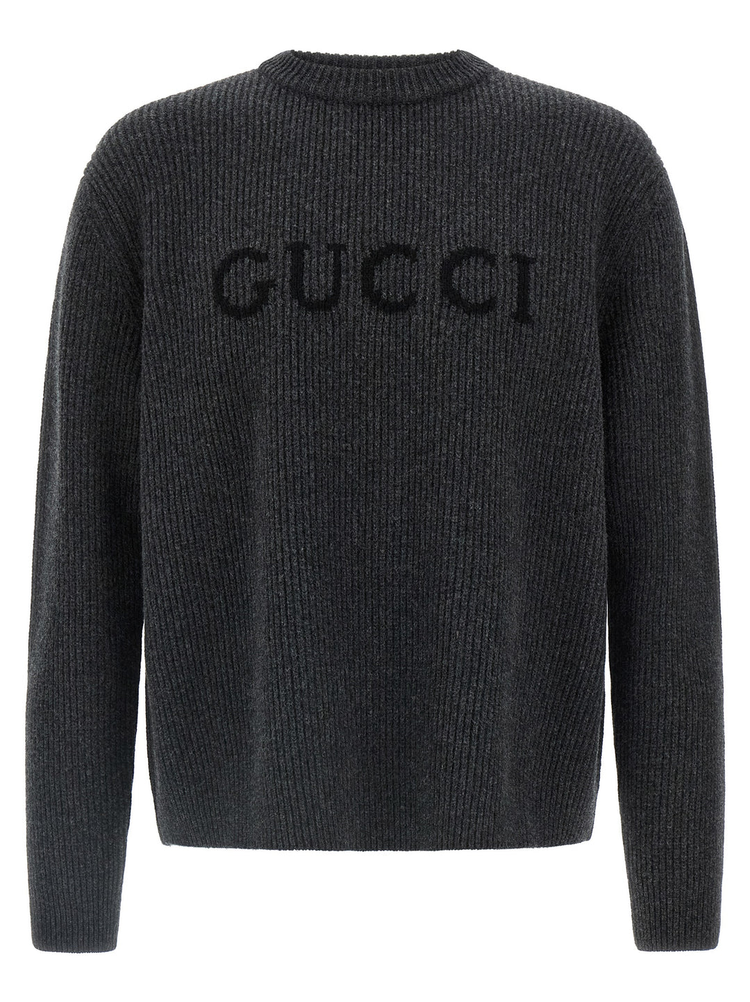 Gucci Gucci Intarsia Sweater Maglioni - Grigio | 92593ae7be43cb72ce59b7d4412a9af6861e1ff4