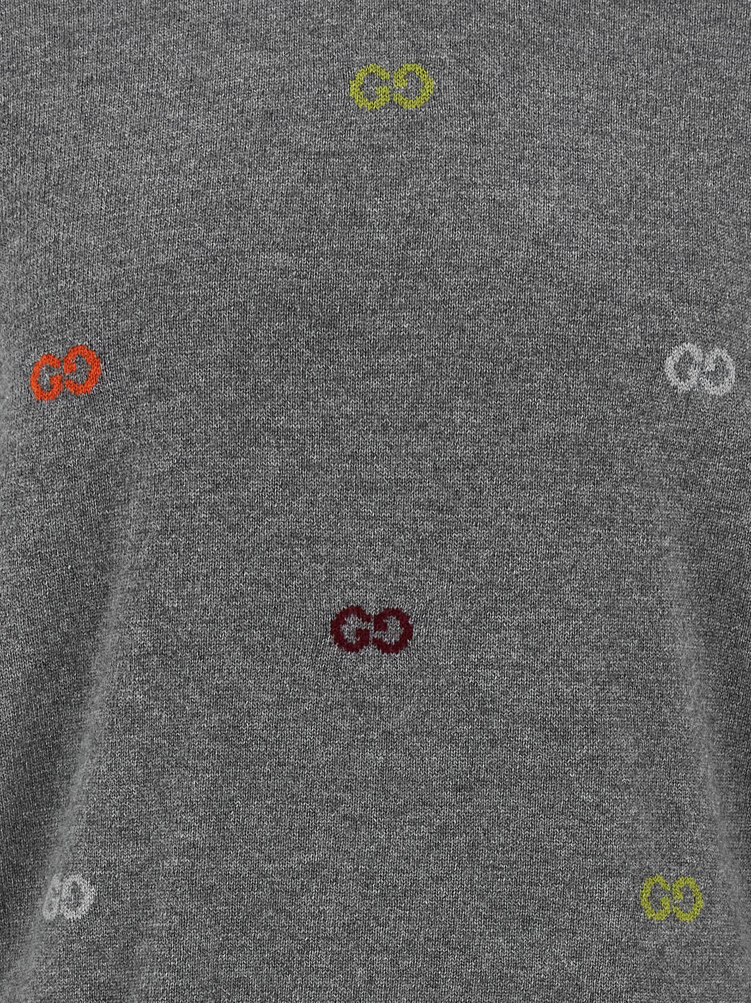 Gucci Gg Intarsia Sweater Maglioni - Grigio | de6034ee5d98a7c1516d87cff2546fc603897594