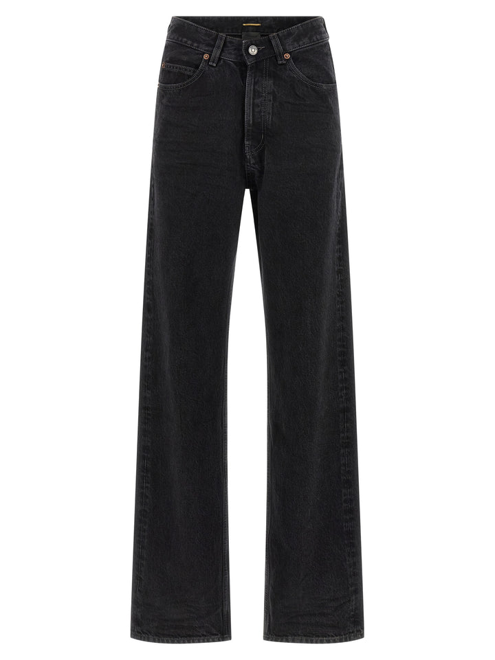 Saint Laurent V Waist Jeans - Nero | 2205d8c2dbbde96239234a8f62d30acc41062b42