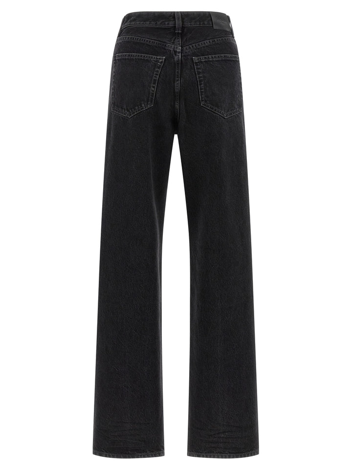 Saint Laurent V Waist Jeans - Nero | 83c5bc873b0480d305675dfd0c0004d3e1e67bcd