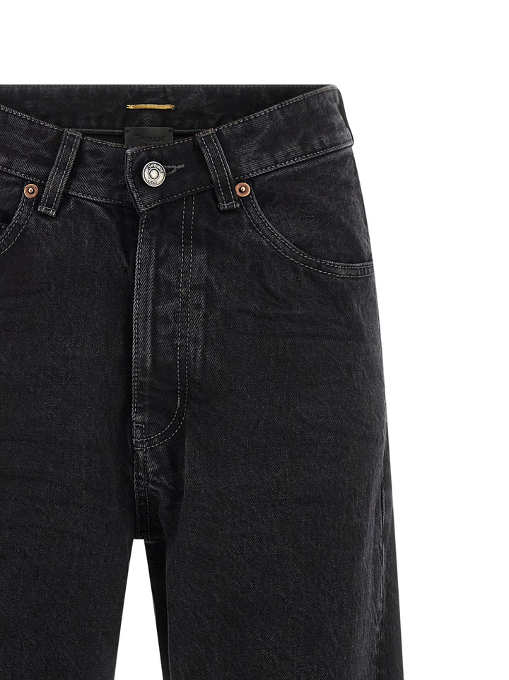 Saint Laurent V Waist Jeans - Nero | 01f713b7ac61ff59f9278f0df29ac499ffac52d5