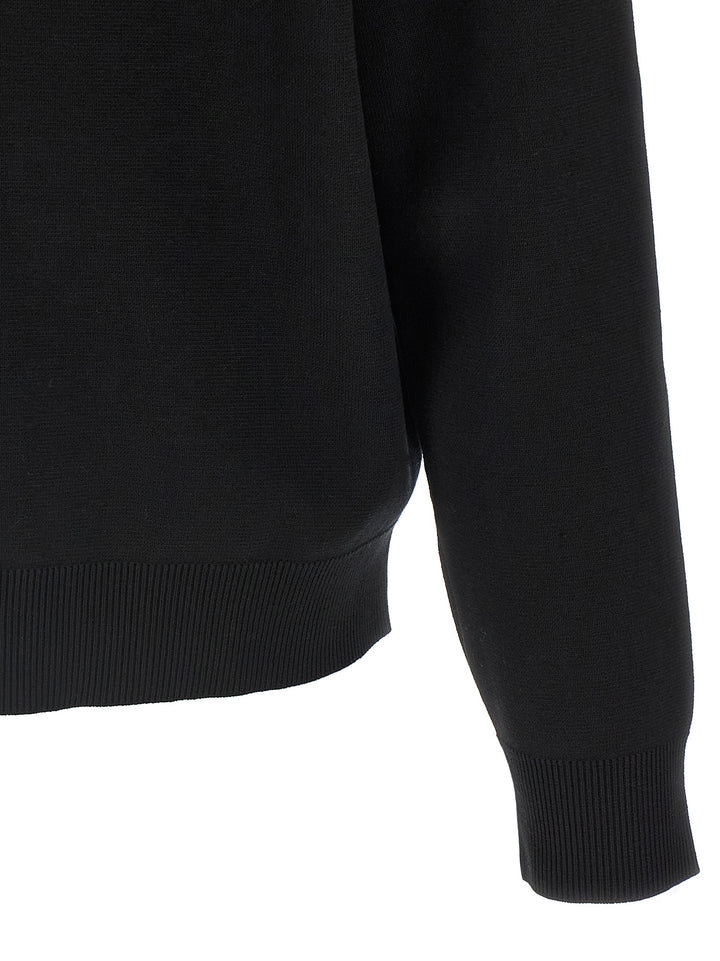 Gucci Intarsio Gucci Maglioni - Bianco/Nero | c7332a44283caf28c38b2914324bcd1308109081