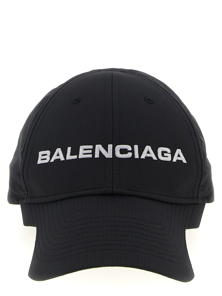 Balenciaga Logo Cap Cappelli - Bianco/Nero | 3679943e97bda75d73f0b2e28c090e8fc3b4b2b4