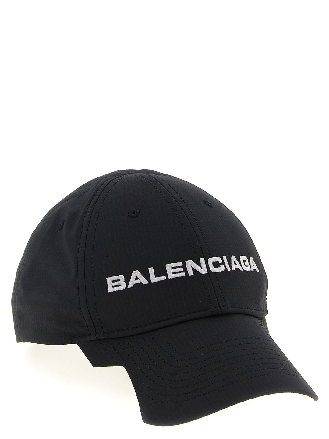 Balenciaga Logo Cap Cappelli - Bianco/Nero | 210b33006d3342f2cafd7e26c0bbab5d93078c90