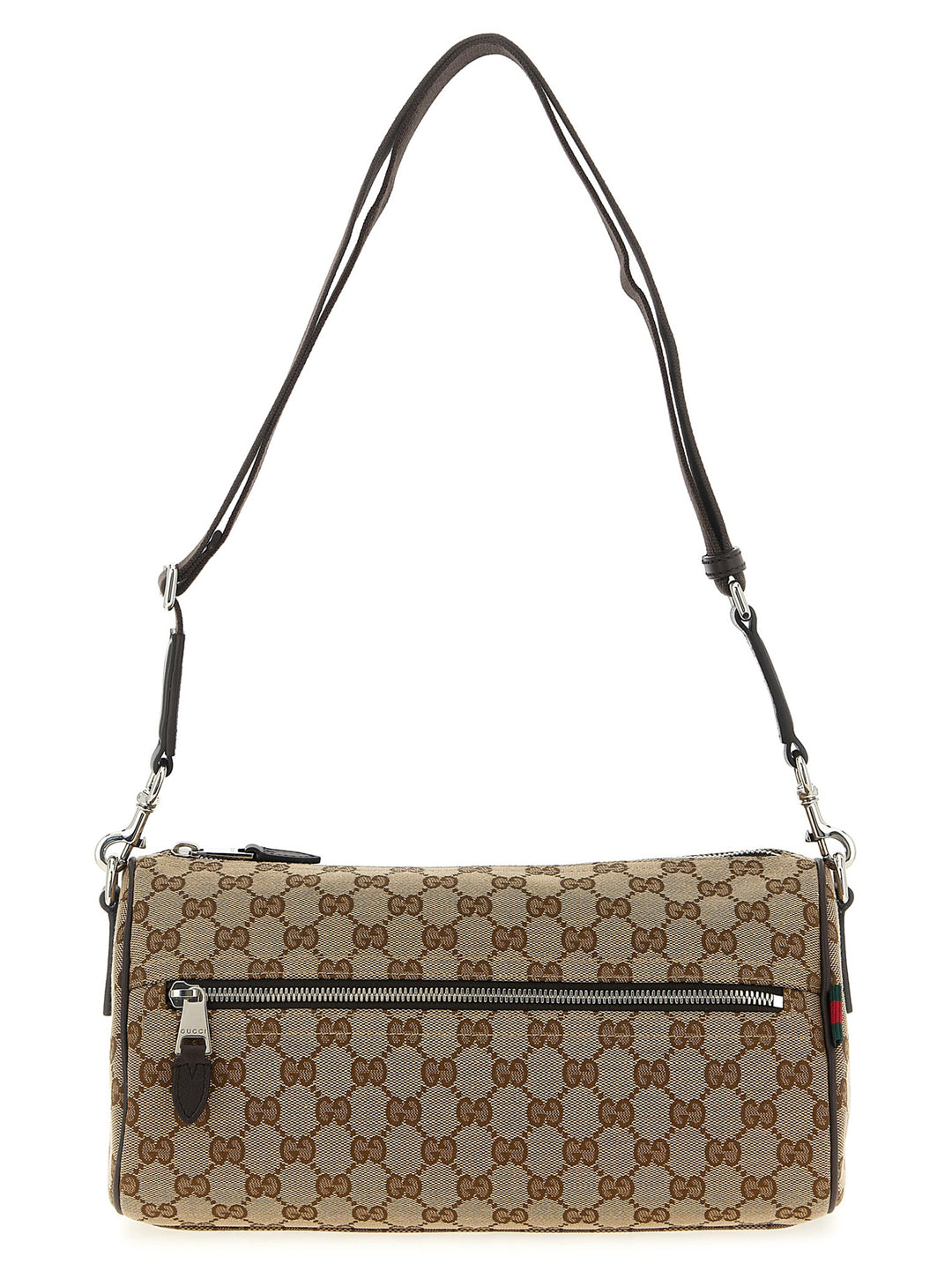 Gucci Small Gg Cylindrical Shoulder Strap Borse a Tracolla - Beige | 1832d74146927342a8cd94b0103885699ef7f894
