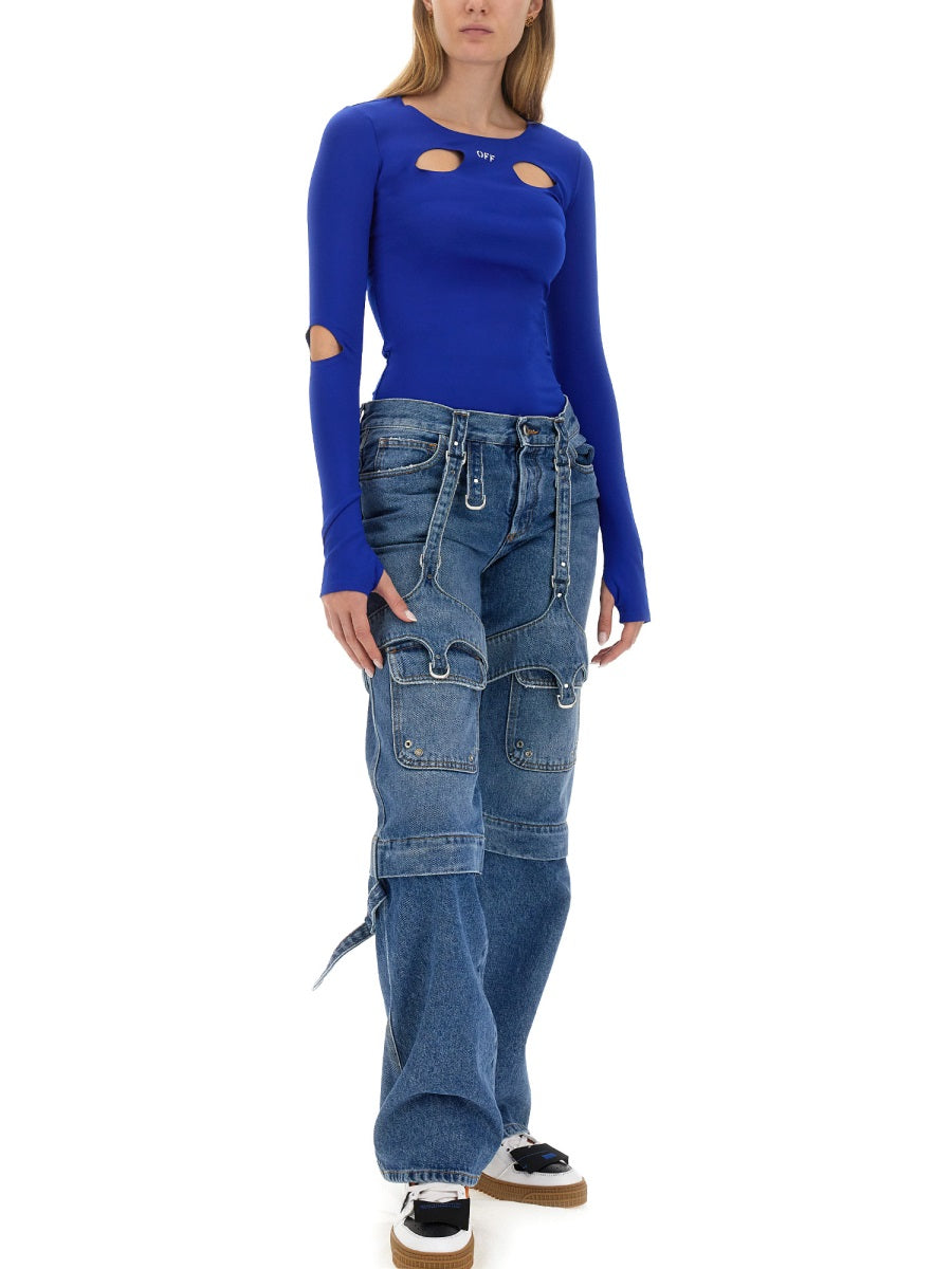 Off-White Jeans - Blu | Wanan Luxury