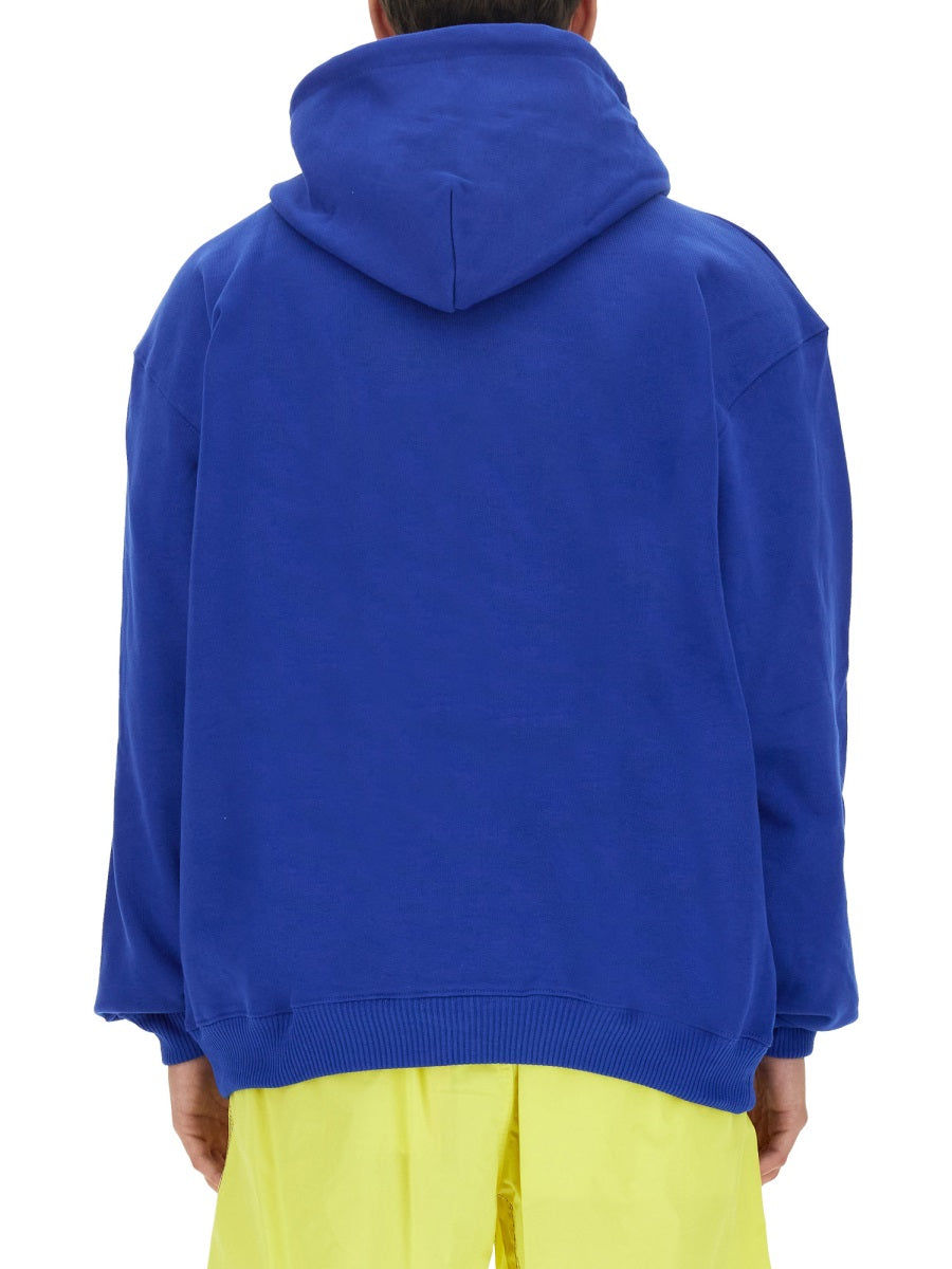 MSGM Felpe - Blu | Wanan Luxury