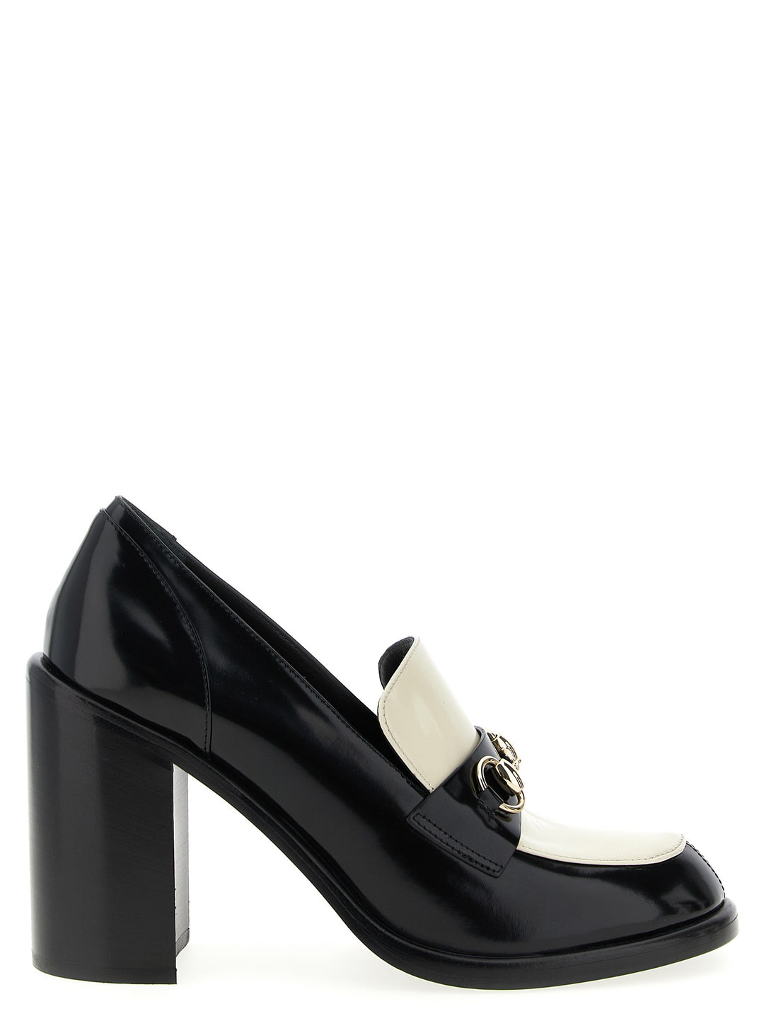 Gucci Morsetto Mocassini - Bianco/Nero | bed70d0022ef0344c440b0eda36d972ccb588835