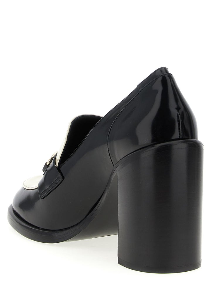 Gucci Morsetto Mocassini - Bianco/Nero | 39aa9b3412ea8b8cf32aab2c1f2b89b81a8078a3