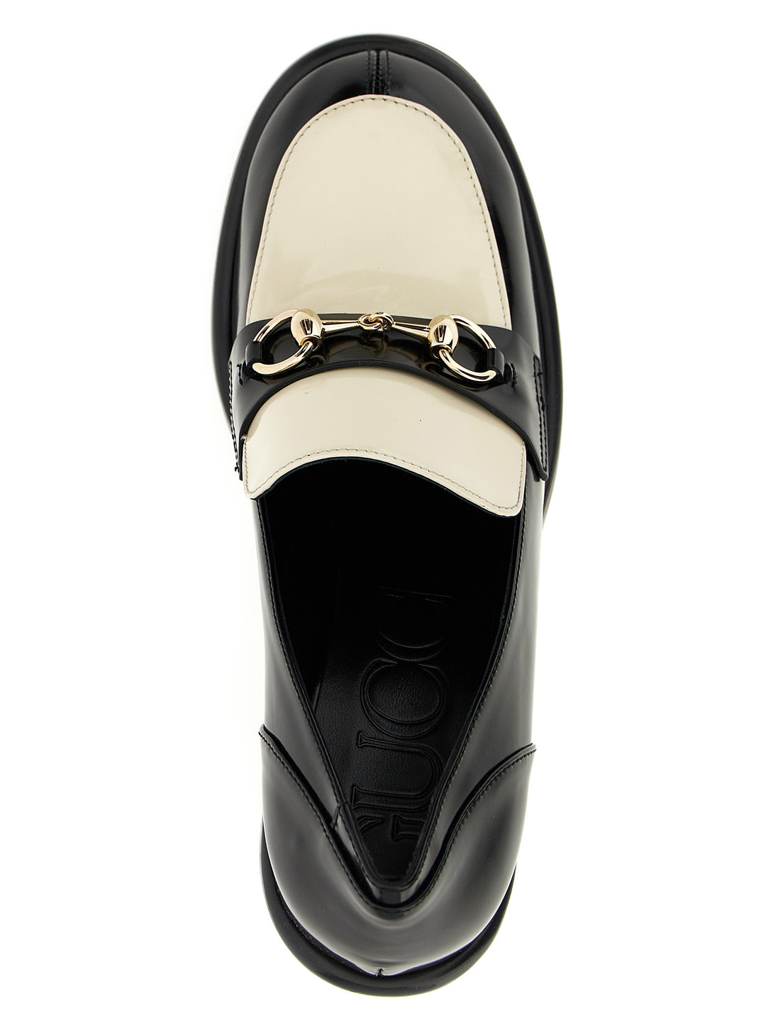 Gucci Morsetto Mocassini - Bianco/Nero | 68d111c86a576e35637f8fea7b6caee3ac696908
