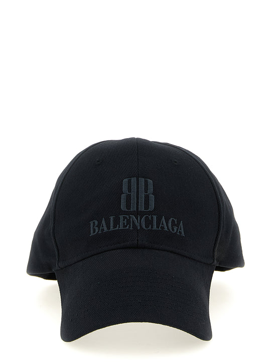 Logo Embroidery Cap Cappelli Nero