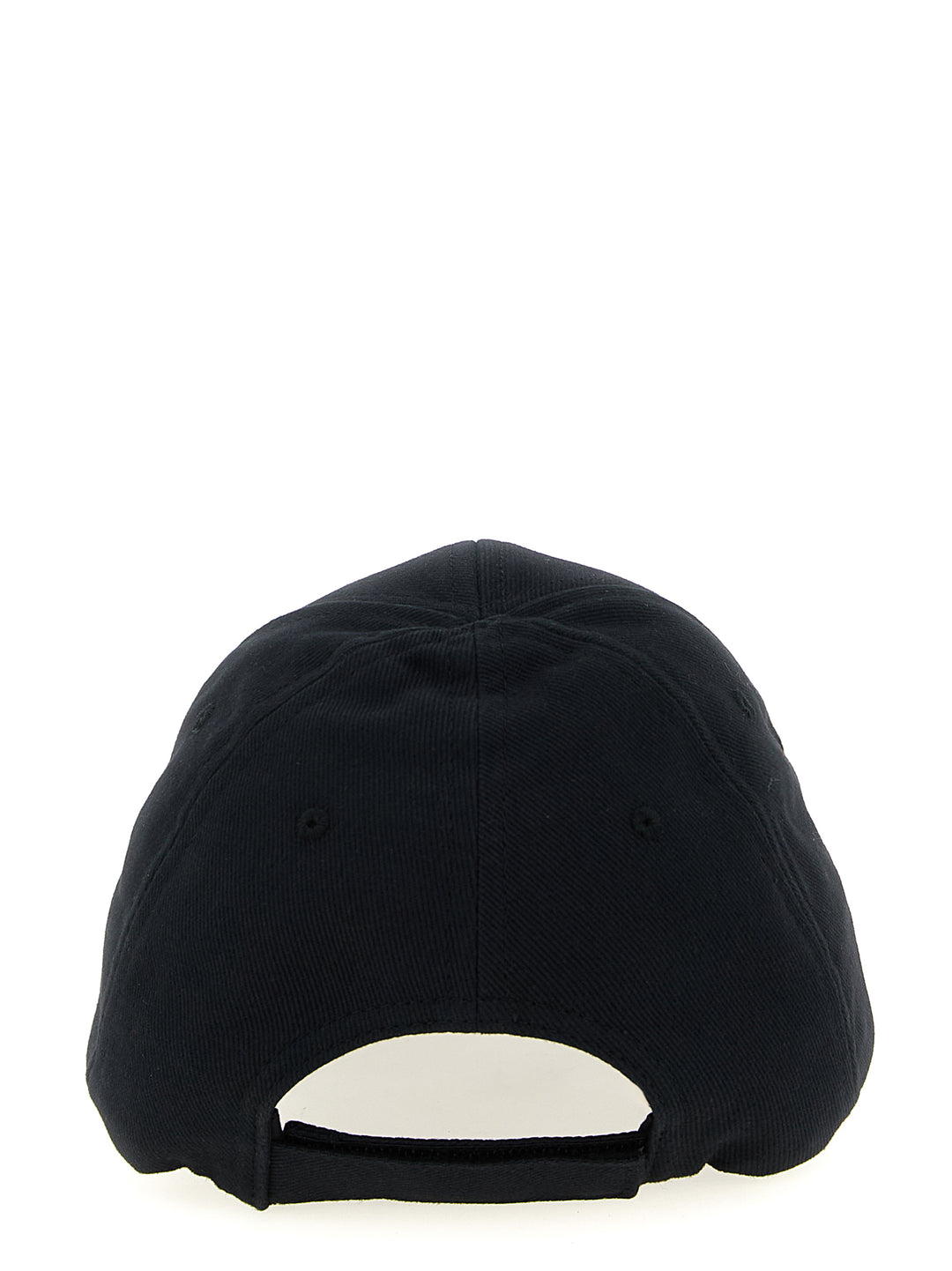 Balenciaga Logo Embroidery Cap Cappelli - Nero | aa875aa8ff4e6f49cba162362e24dfc96696cead