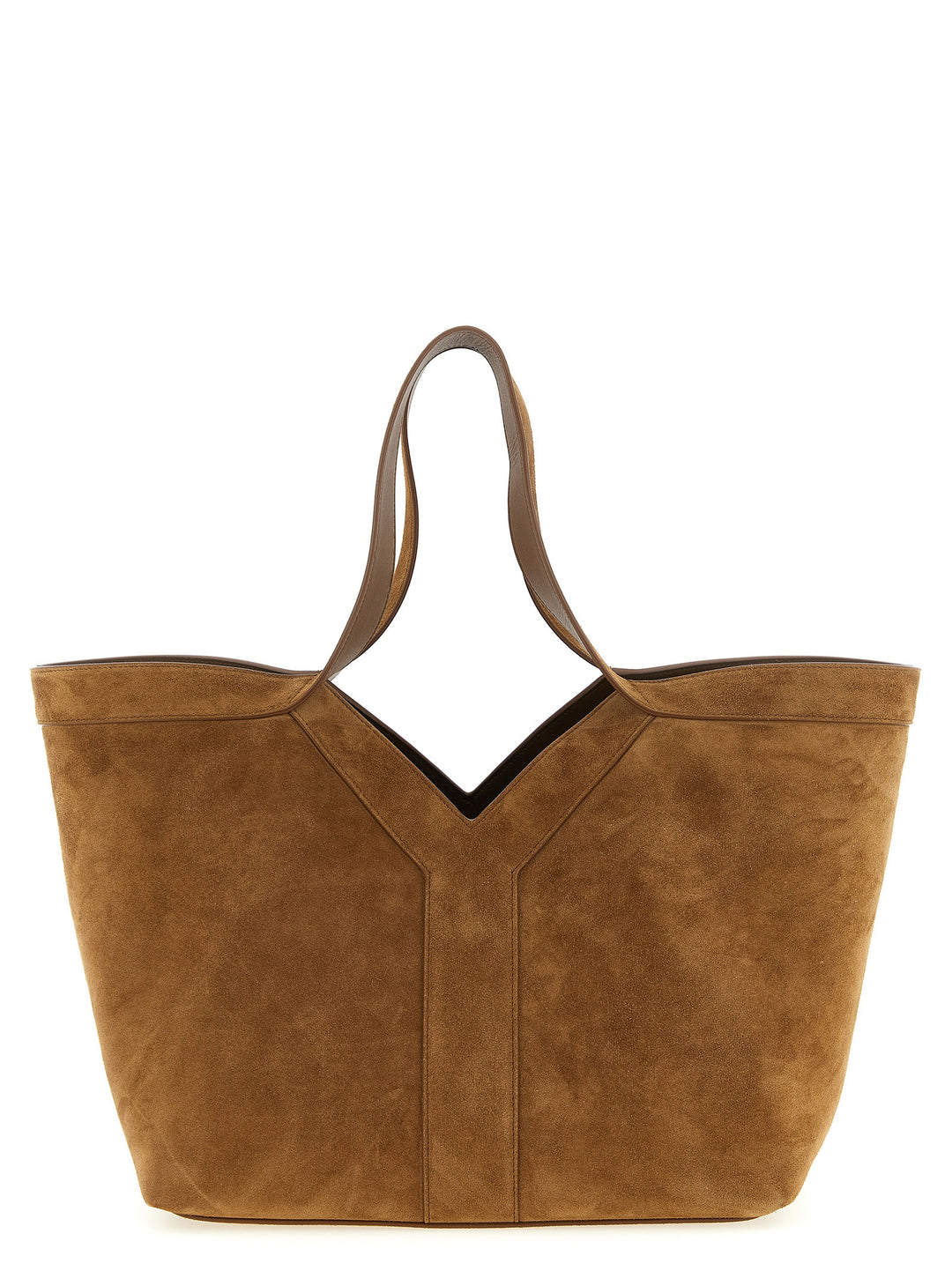 Saint Laurent Y Tote - Marrone | 6e27eda8f9b3c23a2531ae918dae495b9a1e4b4a