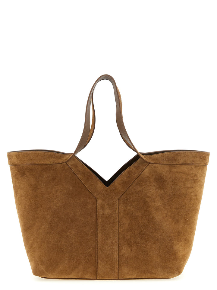 Saint Laurent Y Tote - Marrone | 6e27eda8f9b3c23a2531ae918dae495b9a1e4b4a