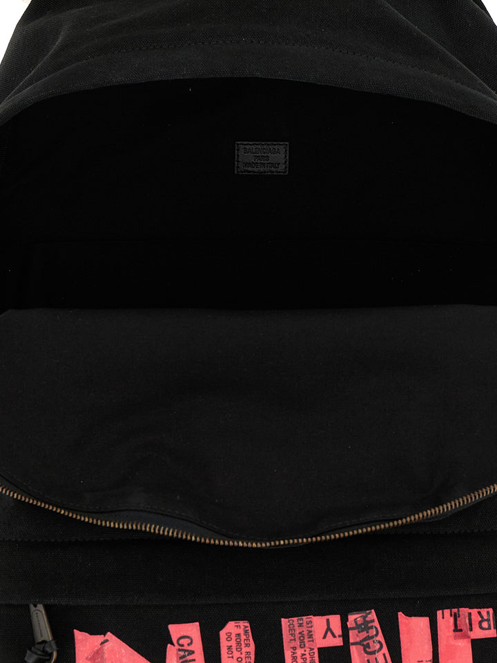 Balenciaga Tape Type Zaini e Valigie - Nero | 727ab026bd55ca1139efb0857914192da1f9e4de