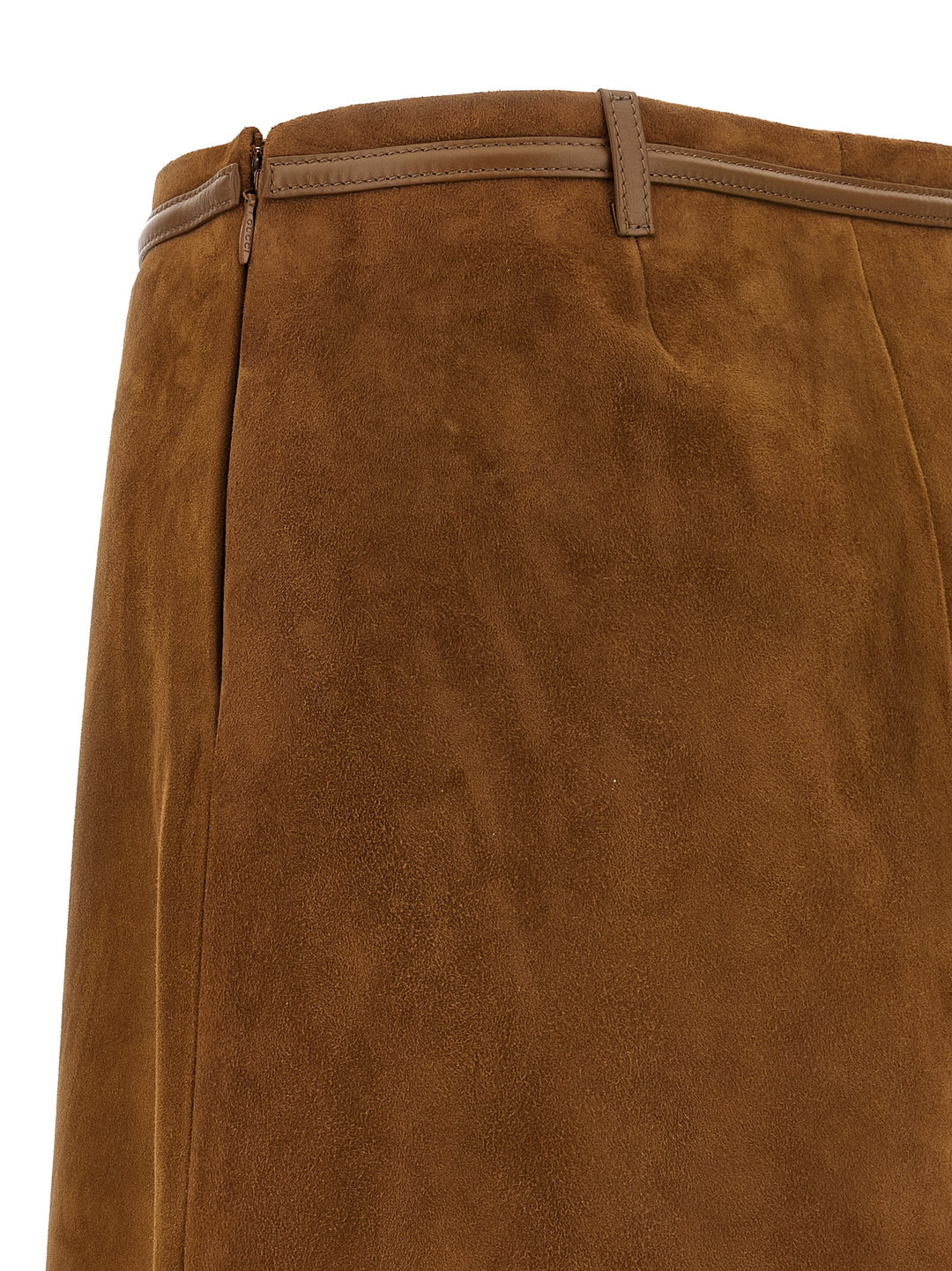 Gucci Suede Skirt Horsebit Gonne - Marrone | 8c48e583e4a0cb180deab450b1473071821d8ea9