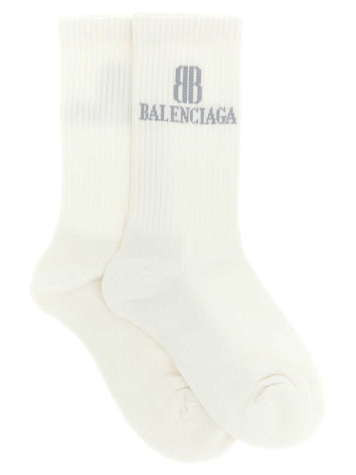 Balenciaga Nano Bb Calzini - Bianco | dff63bfd26006bc8b06711d7d0212afeb35116fa