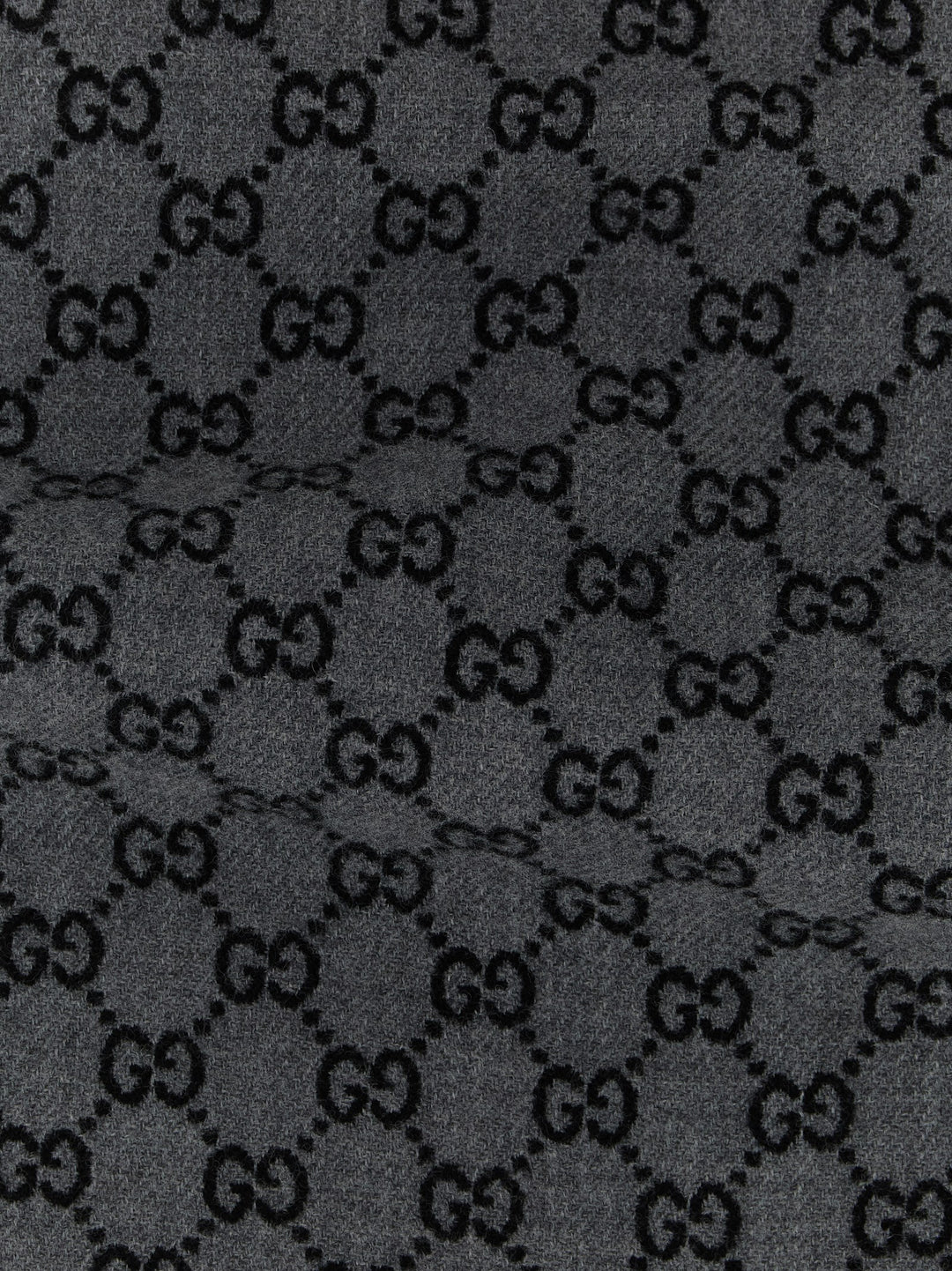 Gucci Gg Jacquard Scarf Sciarpe - Grigio | 15226b25a5521565f4d64b9071f57568a5c4985d