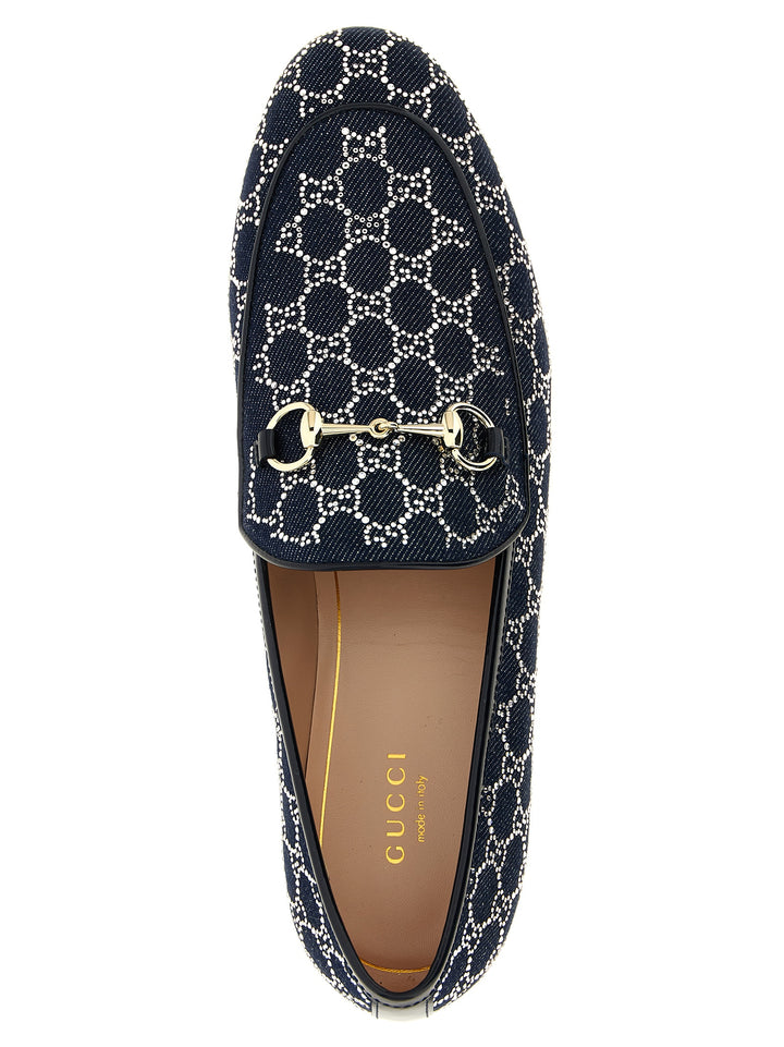 Gucci Gucci Jordaan Mocassini - Blu | 745bd720f47f2357a114f45294398af32694e89f