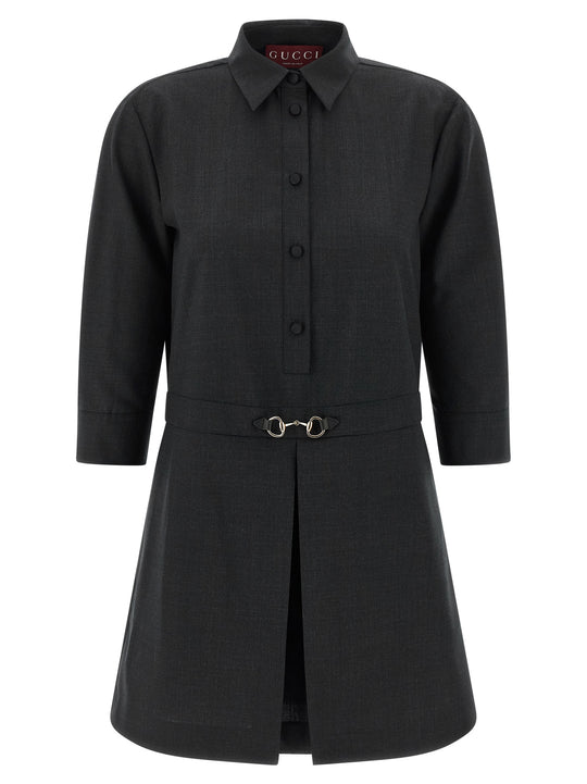 Morsetto Abiti Grigio