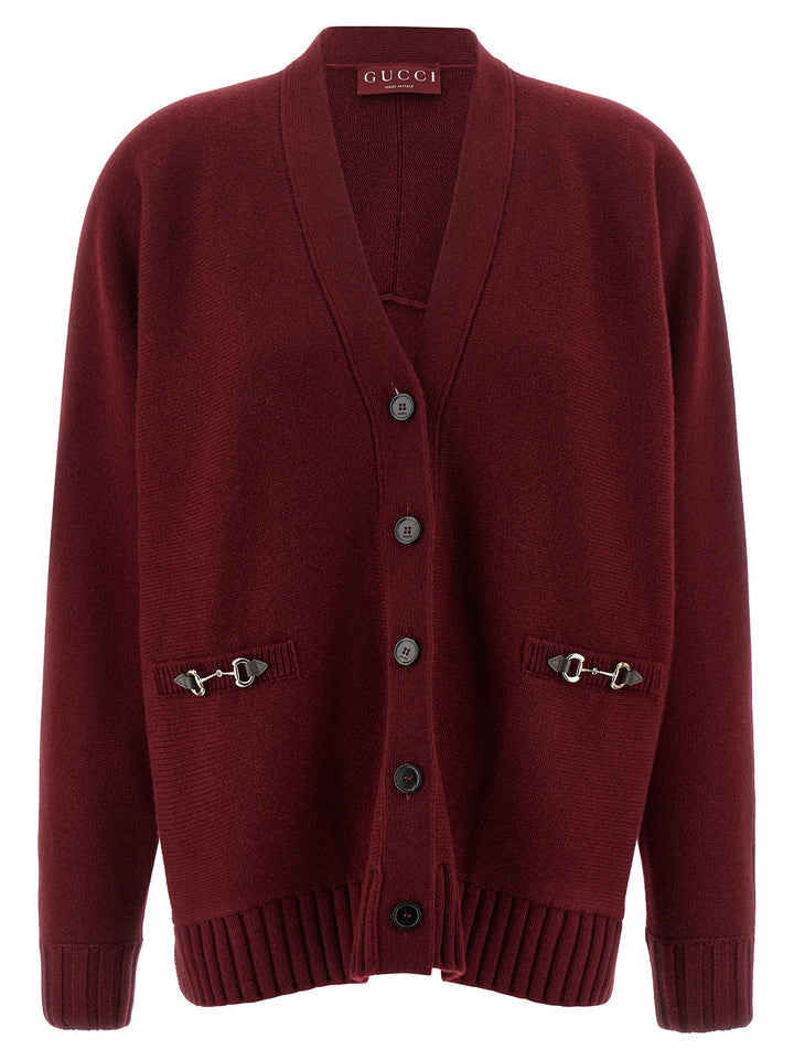 Gucci Morsetto Maglioni - Bordeaux | 21506805ba5b094802fdac13347da942bd1b8cac