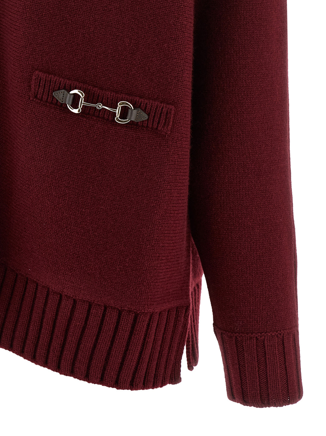 Gucci Morsetto Maglioni - Bordeaux | e458b87a5b55b30a2246d8eada7e31bd18438bdd