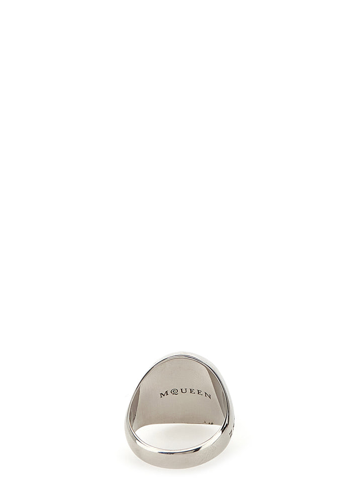 Mcqueen Signet Gioielli - Silver | fd9fb87dea18b2cf1ad57df5fa464db57b07aec6